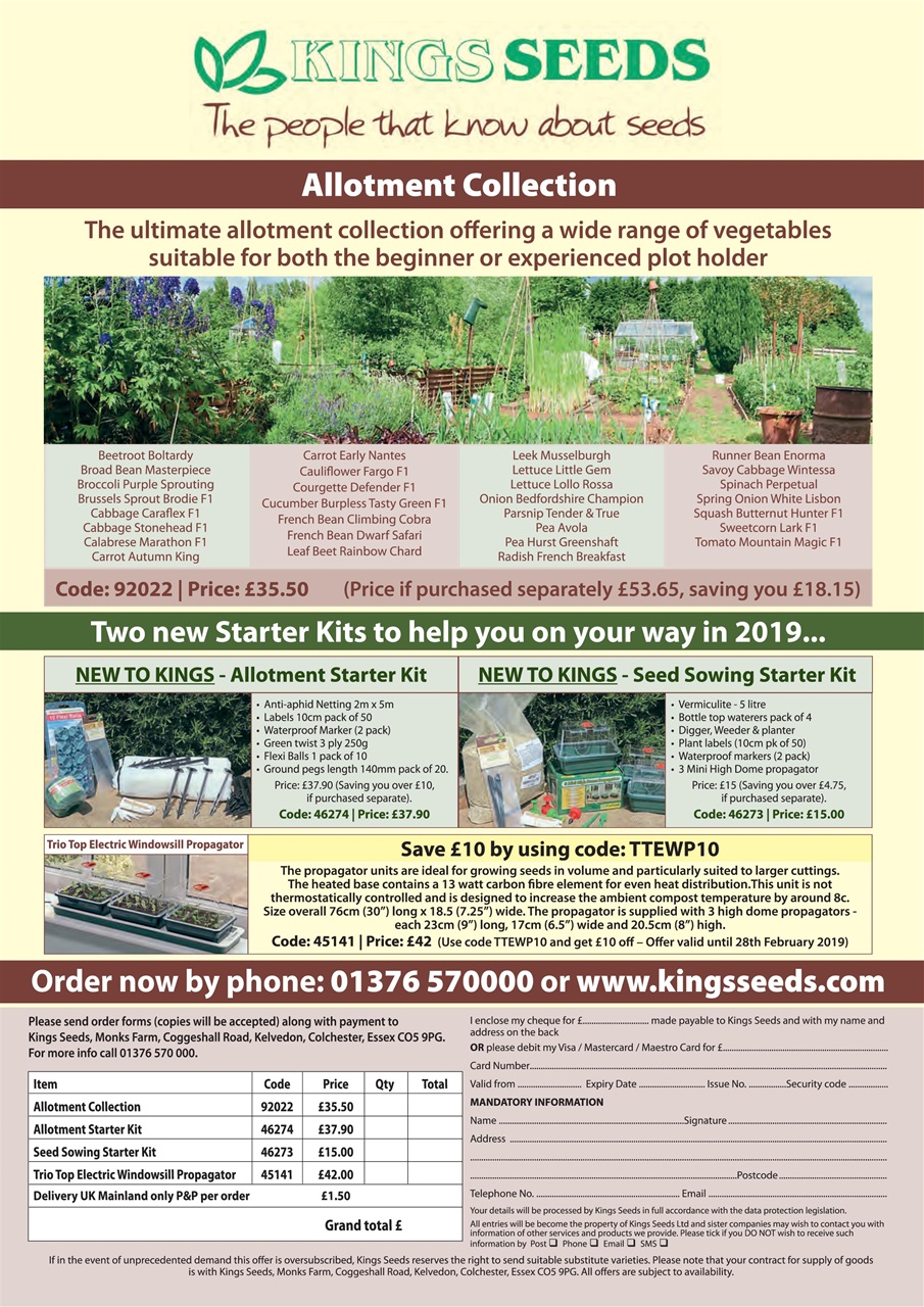 Kitchen Garden Magazine Preview Pages