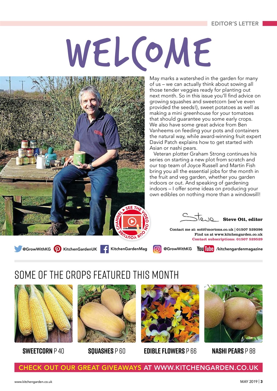 Kitchen Garden Magazine Preview Pages