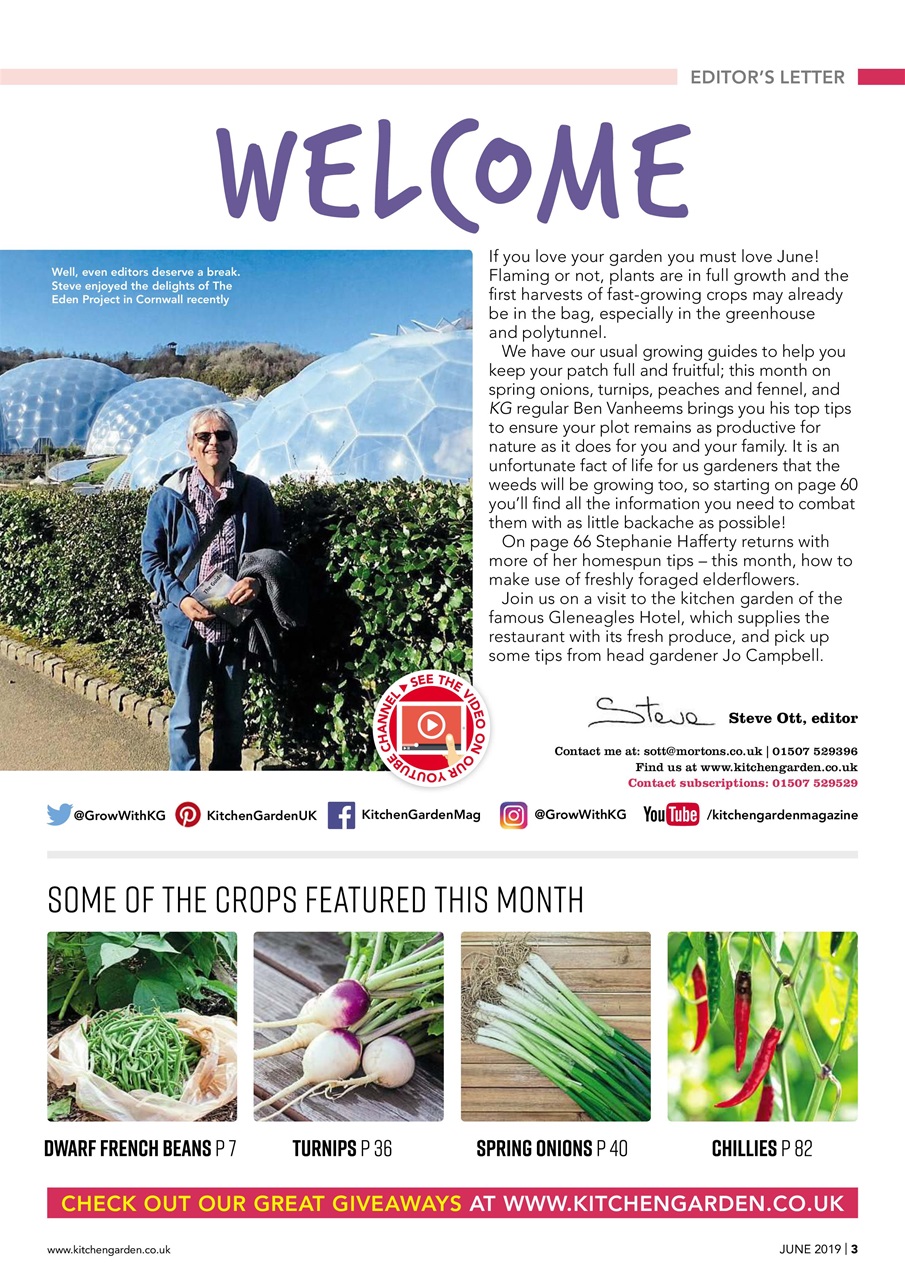 Kitchen Garden Magazine Preview Pages