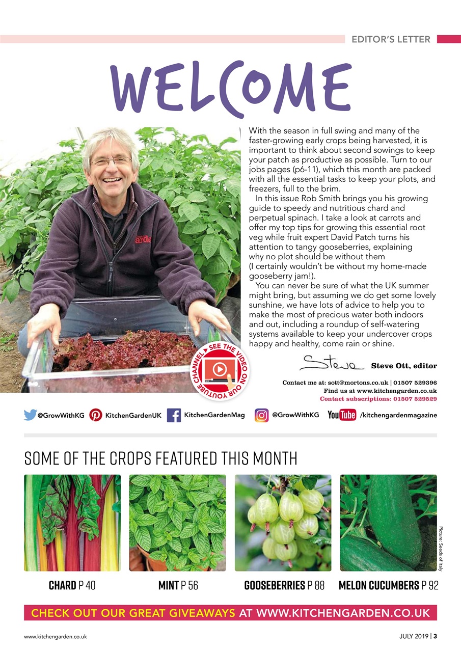 Kitchen Garden Magazine Preview Pages