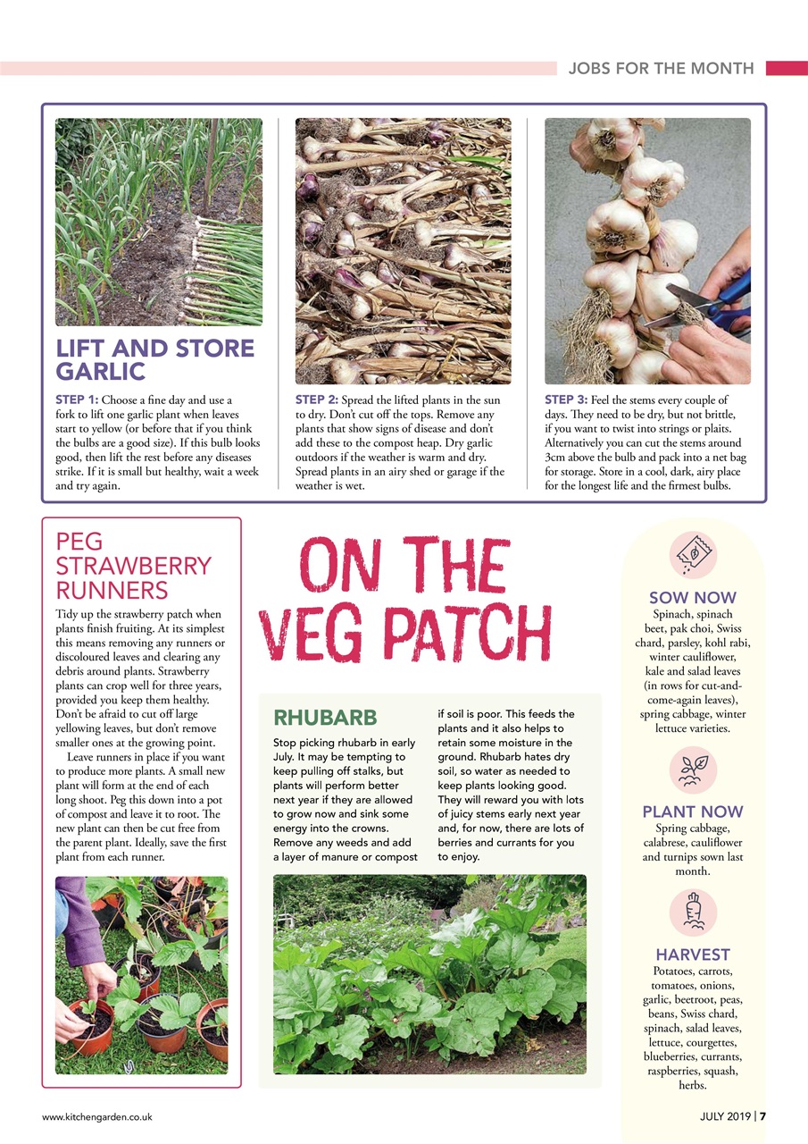 Kitchen Garden Magazine Preview Pages