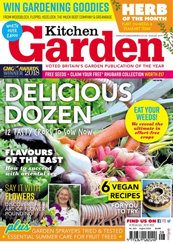 Kitchen Garden Magazine issue 263 - August 2019