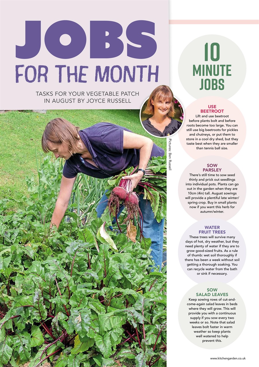 Kitchen Garden Magazine Preview Pages