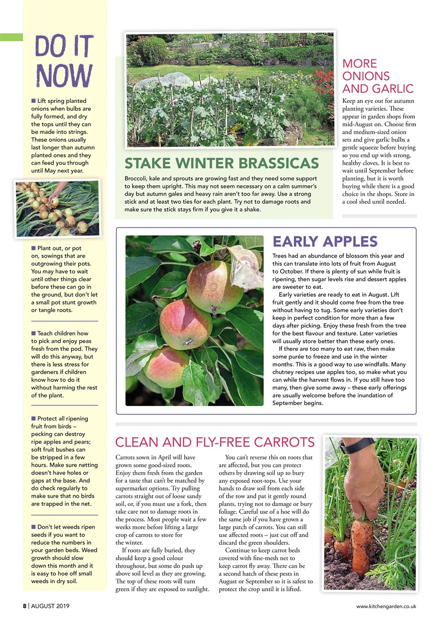 Kitchen Garden Magazine Preview Pages