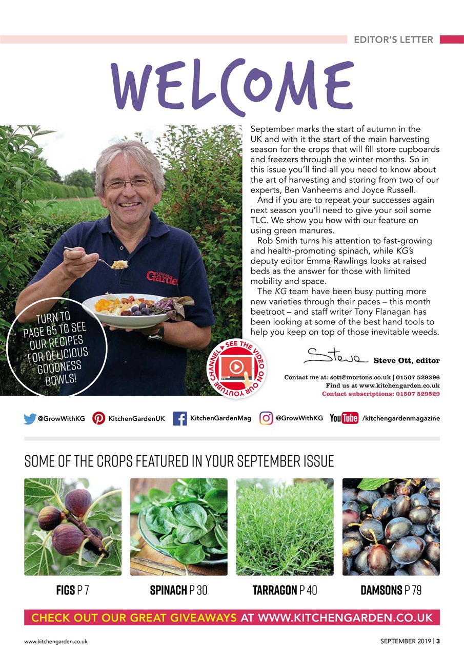 Kitchen Garden Magazine Preview Pages