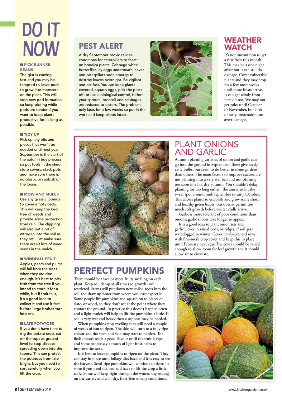 Kitchen Garden Magazine Preview Pages