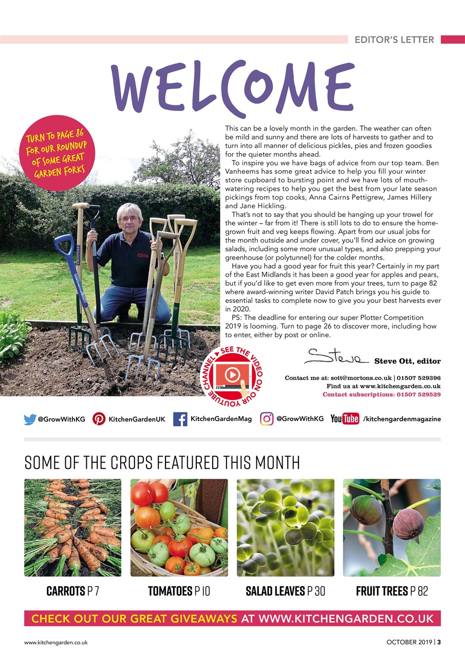 Kitchen Garden Magazine Preview Pages
