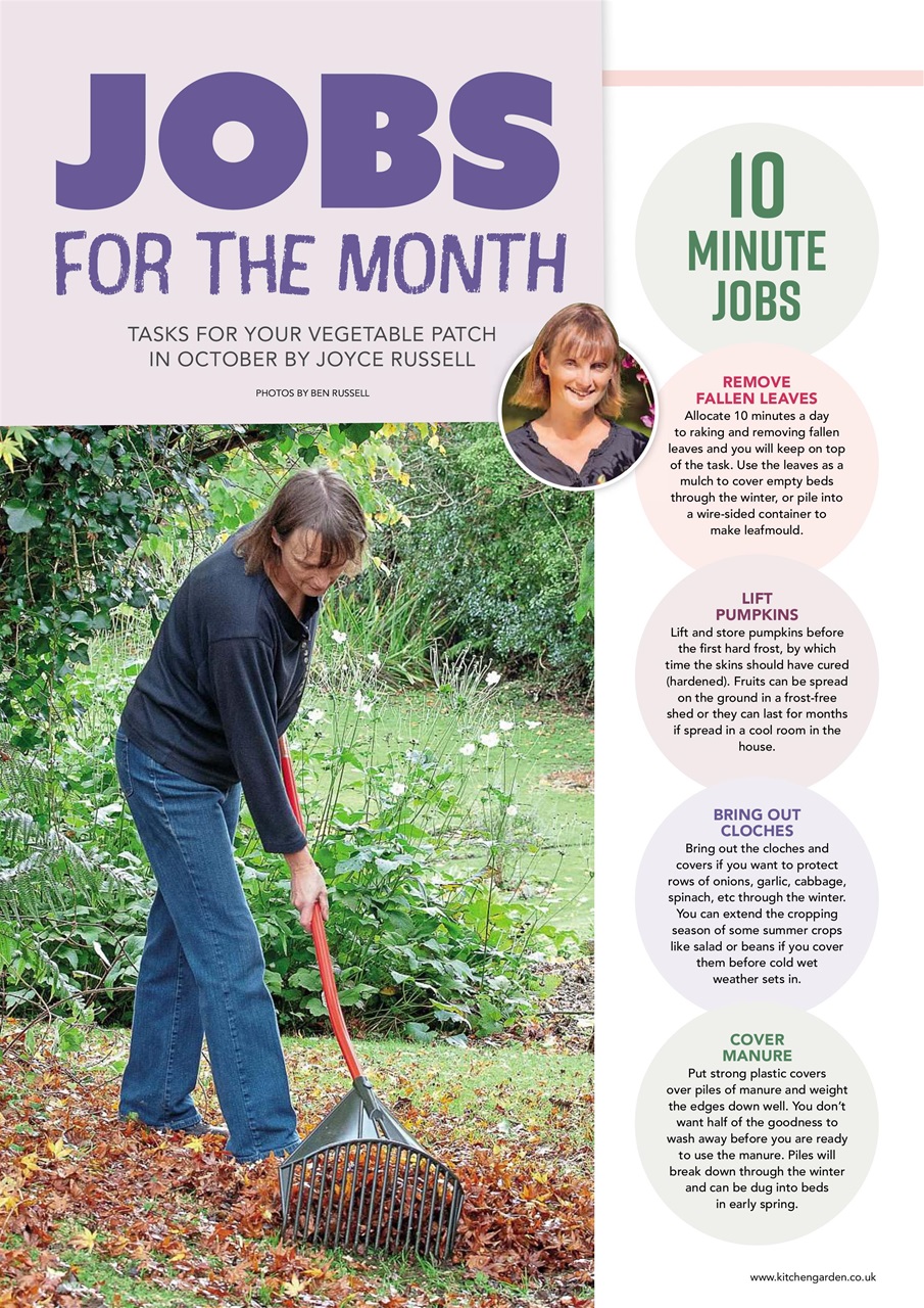 Kitchen Garden Magazine Preview Pages