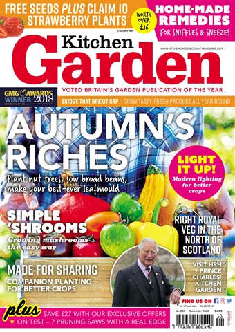 Kitchen Garden Magazine issue 266 - November 2019