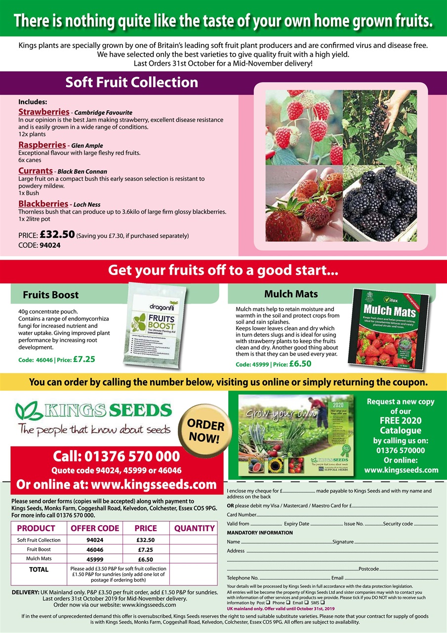 Kitchen Garden Magazine Preview Pages