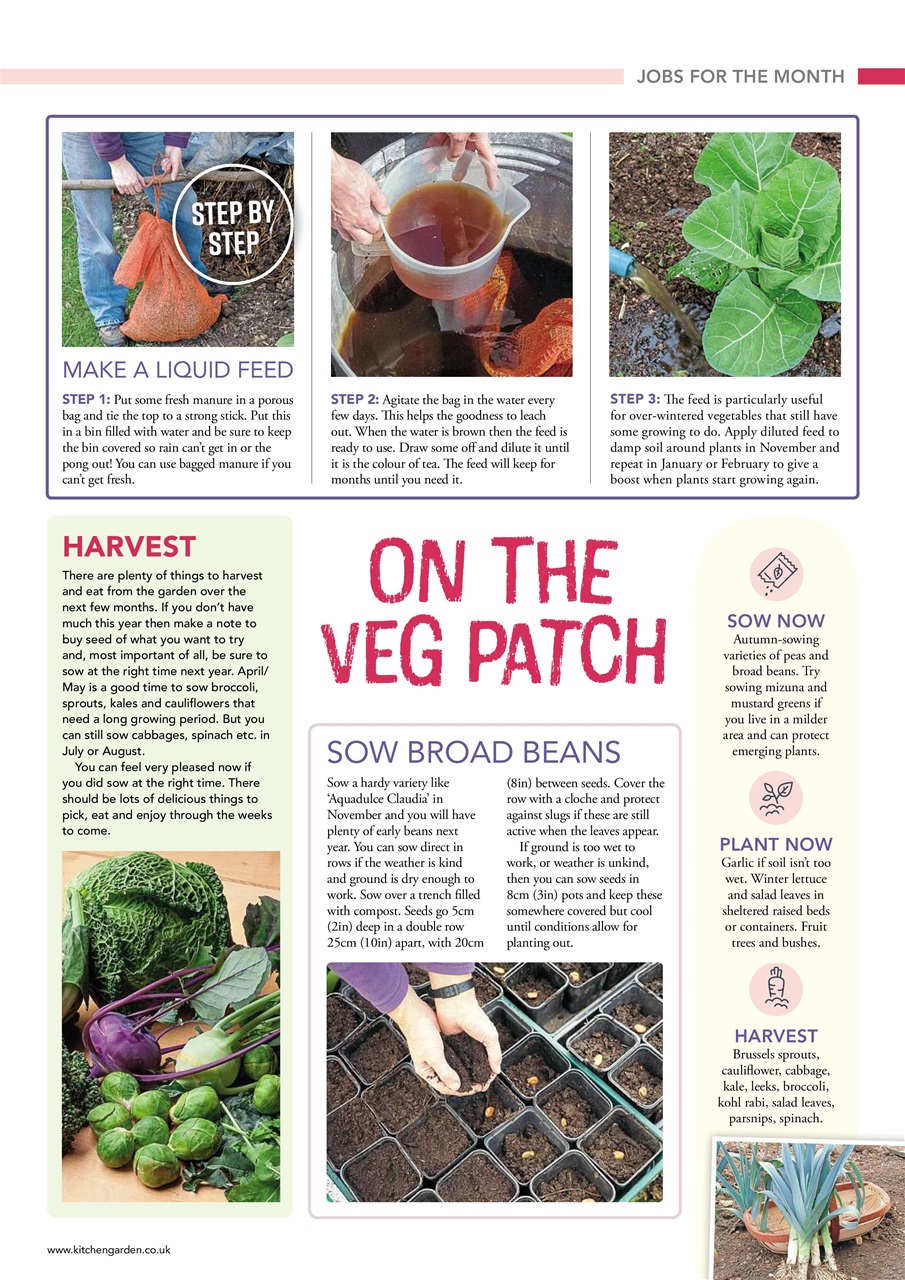 Kitchen Garden Magazine Preview Pages