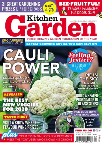 Kitchen Garden Magazine issue 267 - December 2019