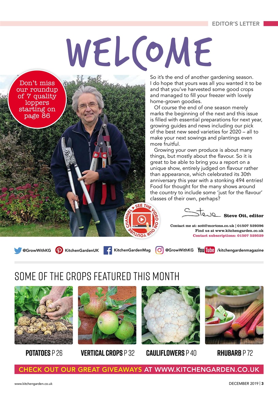 Kitchen Garden Magazine Preview Pages