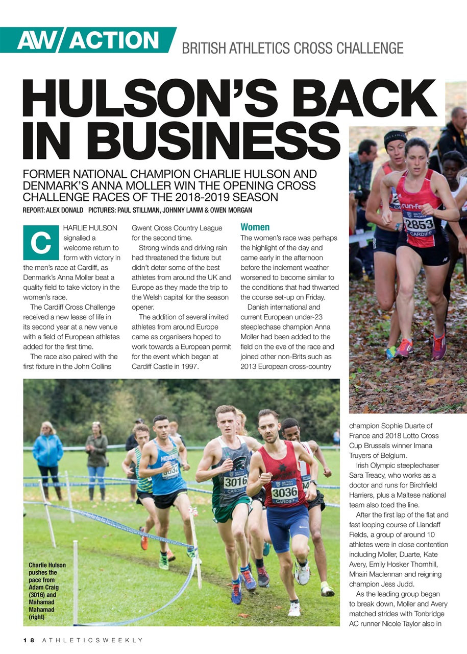 AW – Athletics Weekly Magazine Preview Pages