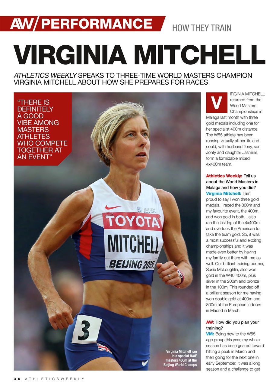 AW – Athletics Weekly Magazine Preview Pages
