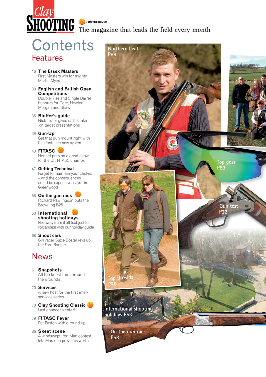 Clay Shooting Preview Pages