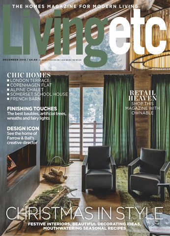 Living Etc issue December 2018