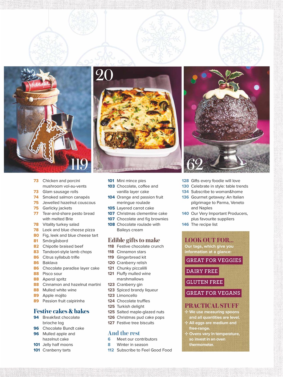 Woman & Home Feel Good Food Preview Pages