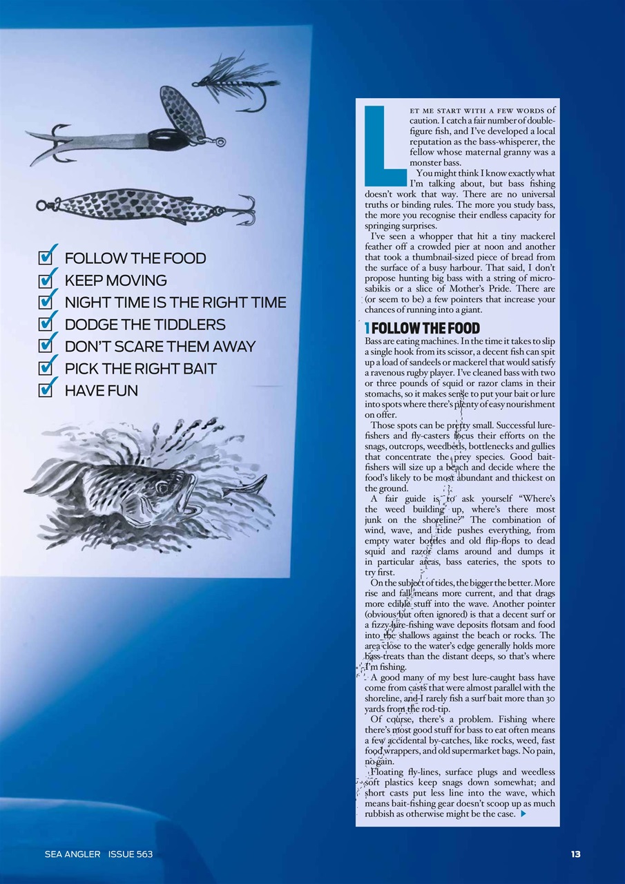 Sea Angler Preview Pages