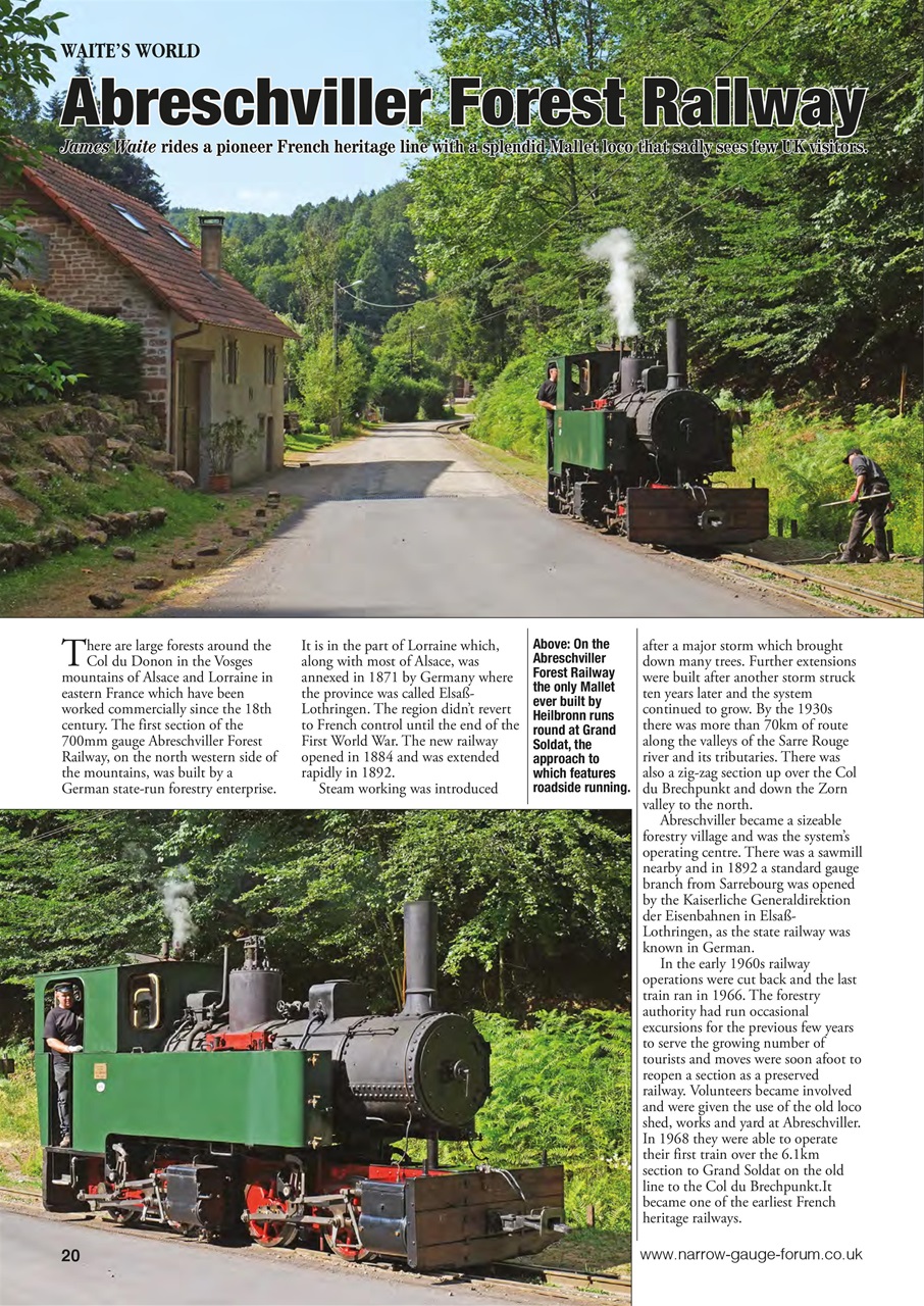 Narrow Gauge World Preview Pages