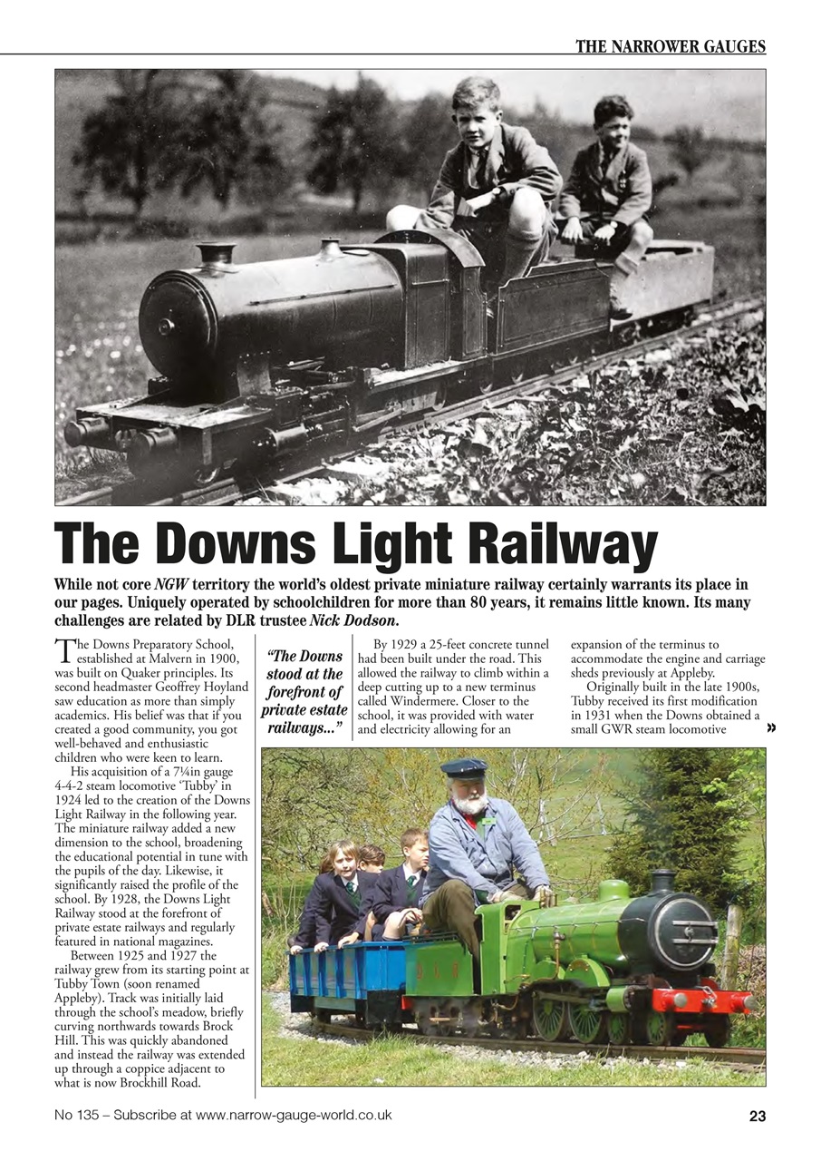Narrow Gauge World Preview Pages