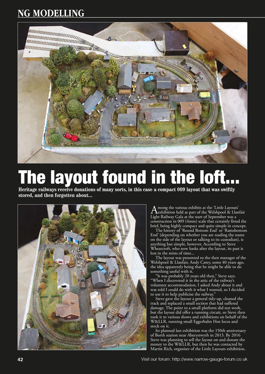 Narrow Gauge World Preview Pages