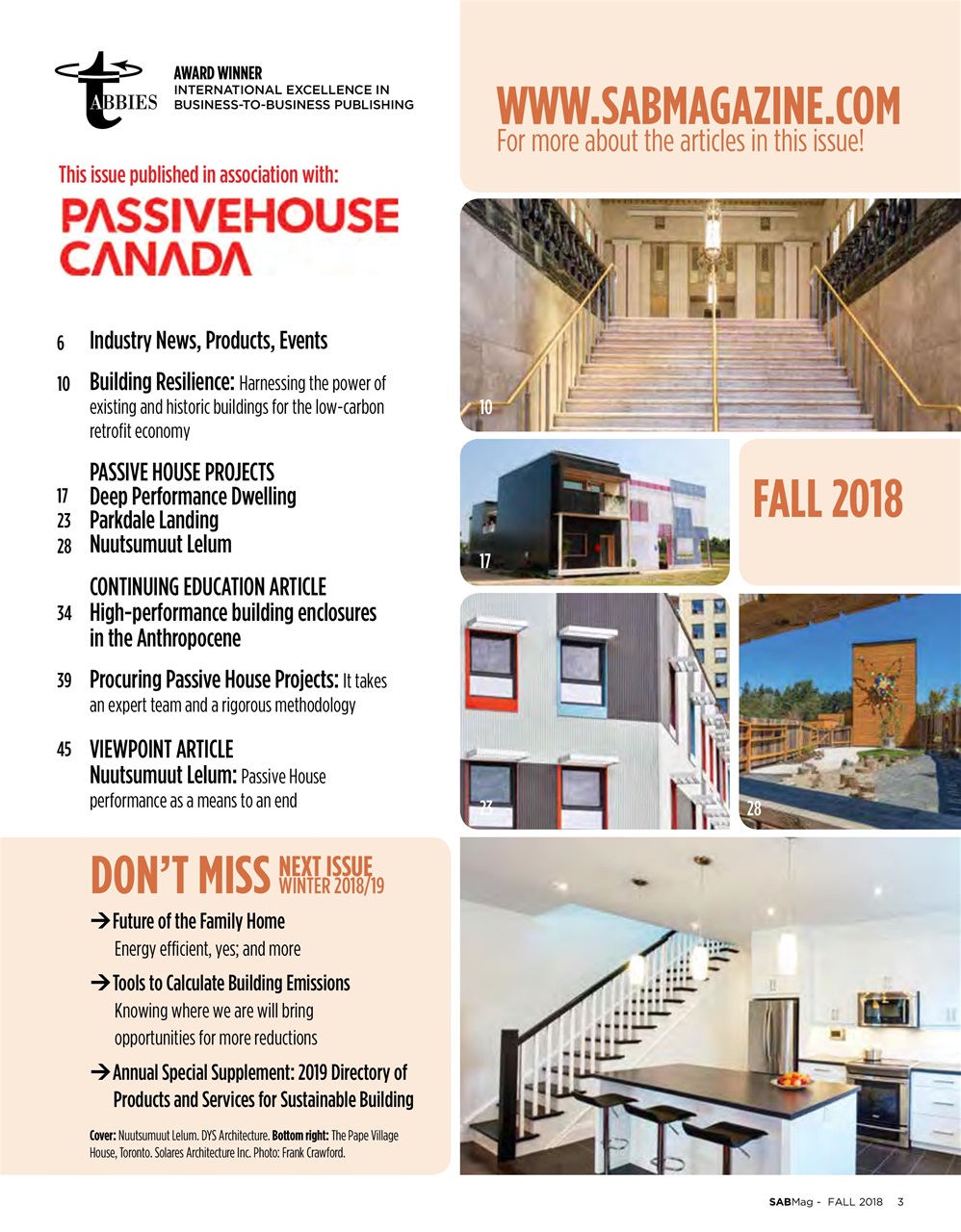 SABMag Preview Pages