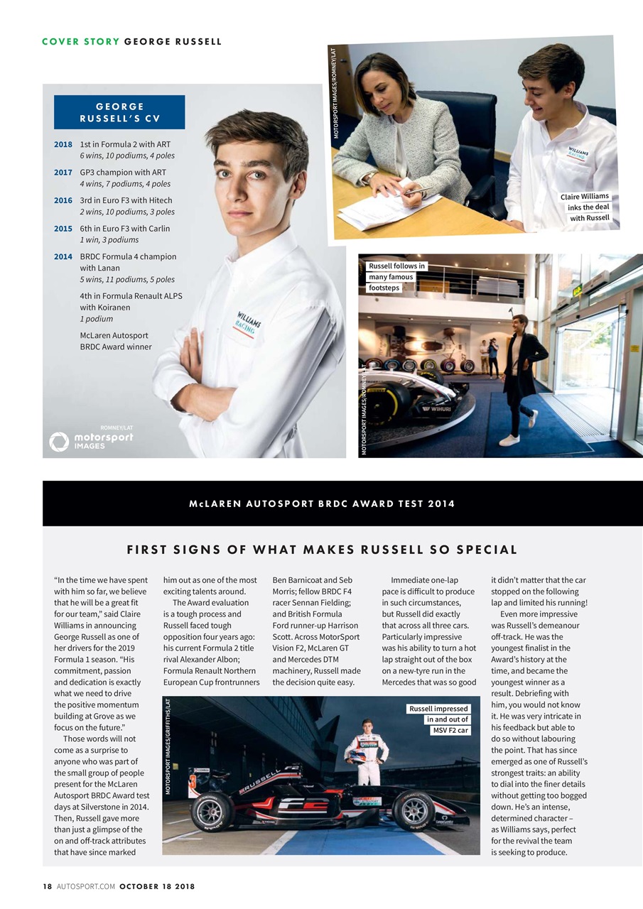 Autosport Preview Pages