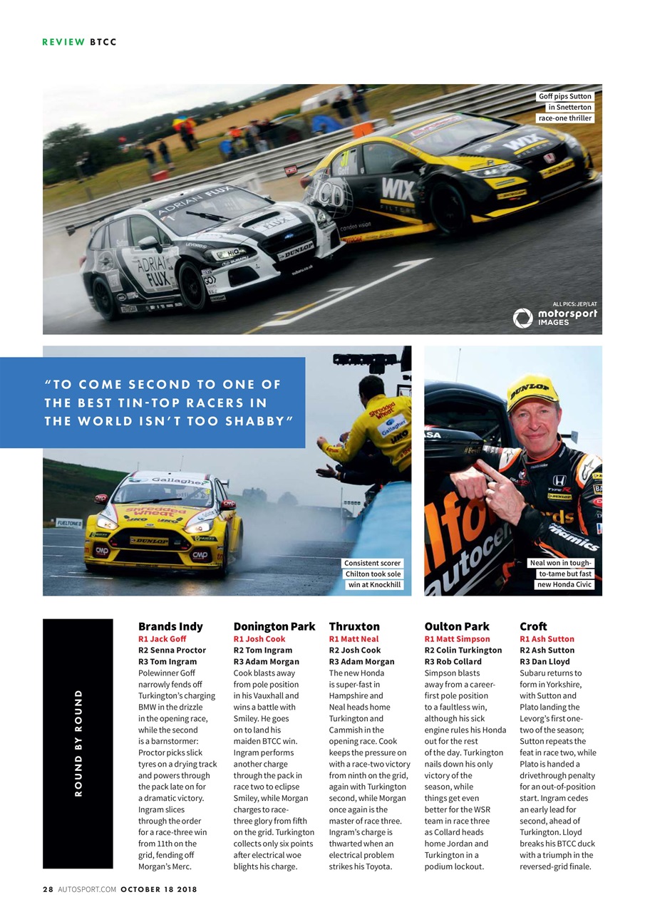 Autosport Preview Pages