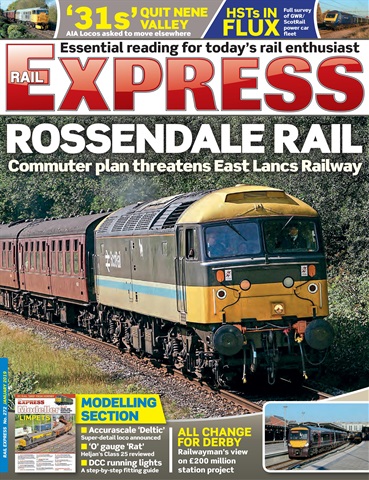 Rail Express issue 272 - January 2019