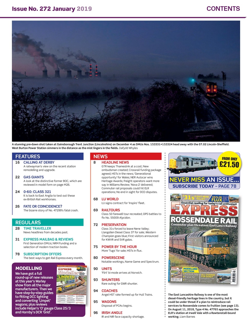 Rail Express Preview Pages