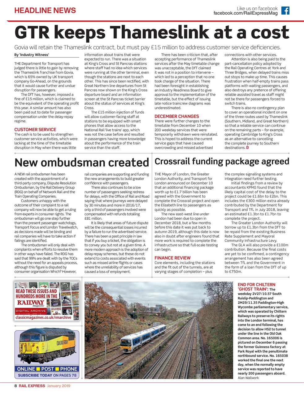 Rail Express Preview Pages