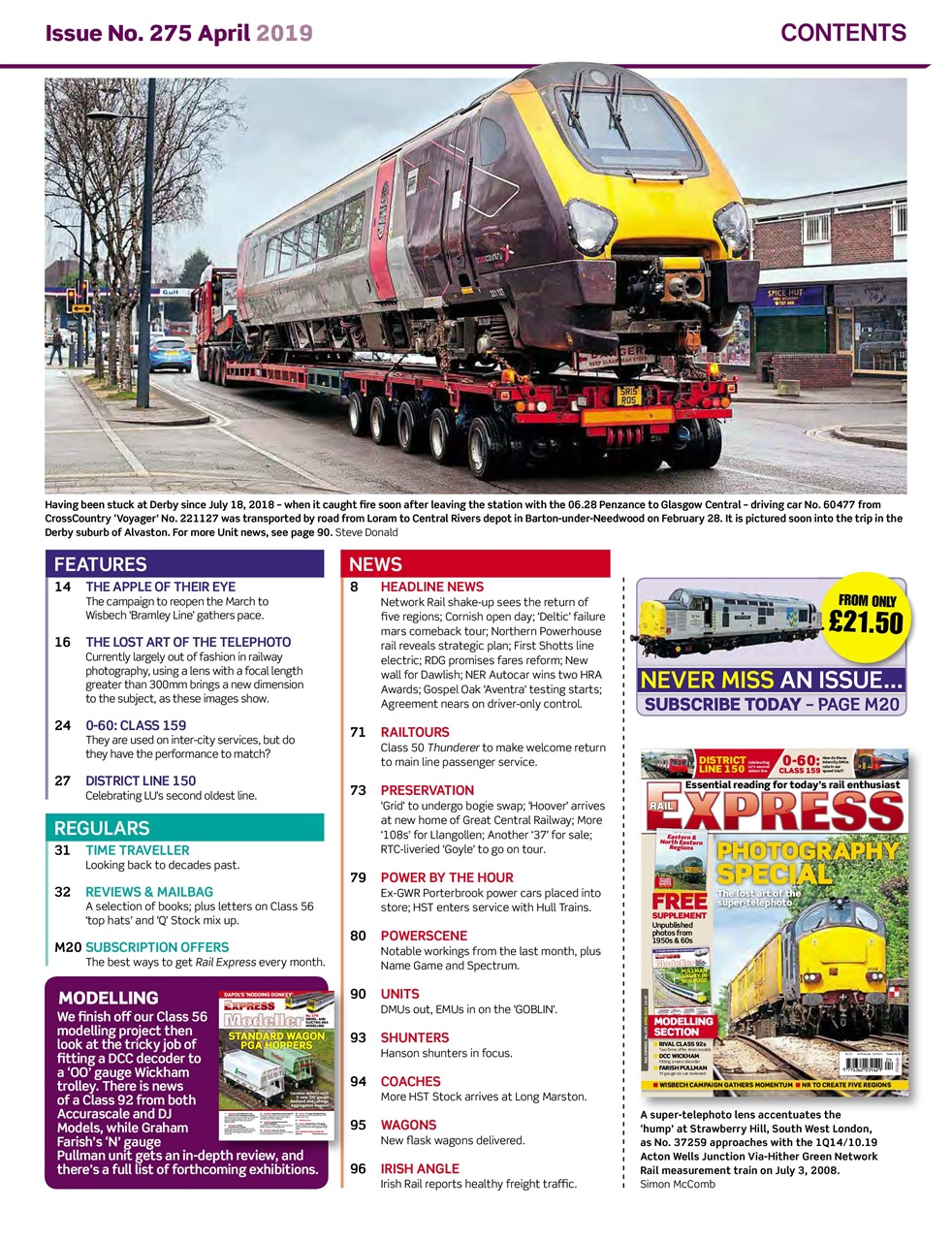 Rail Express Preview Pages