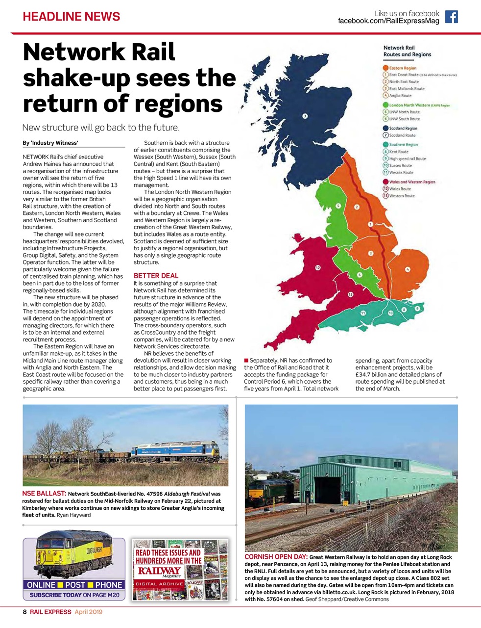 Rail Express Preview Pages