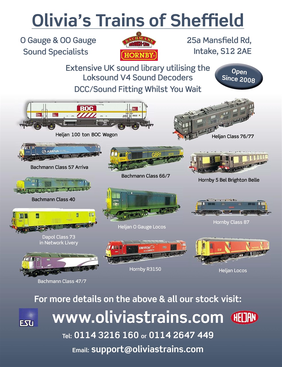 Rail Express Preview Pages