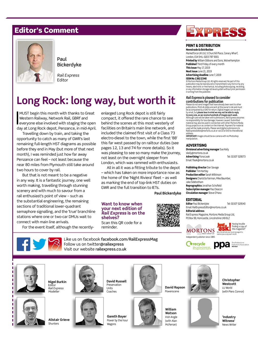 Rail Express Preview Pages