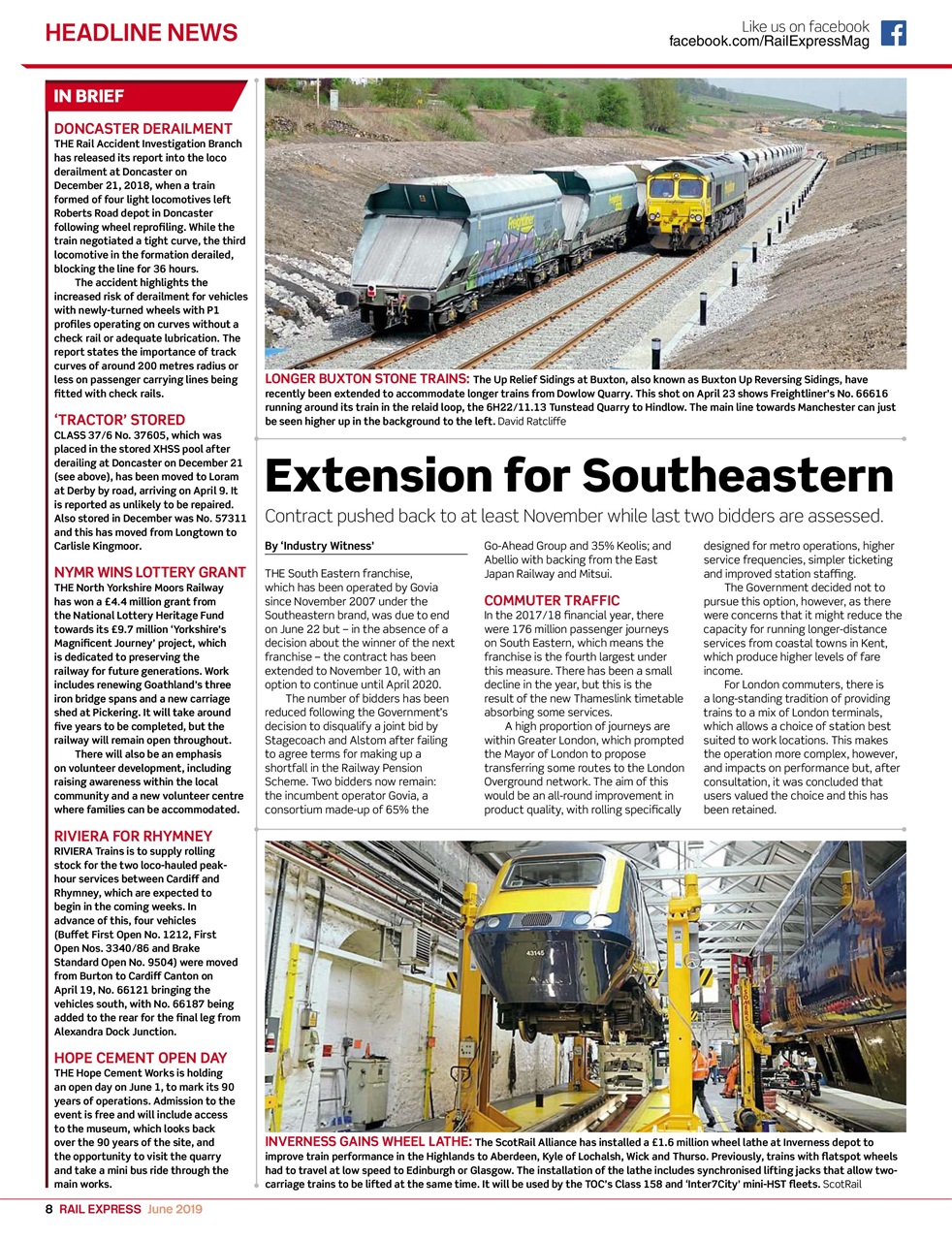 Rail Express Preview Pages