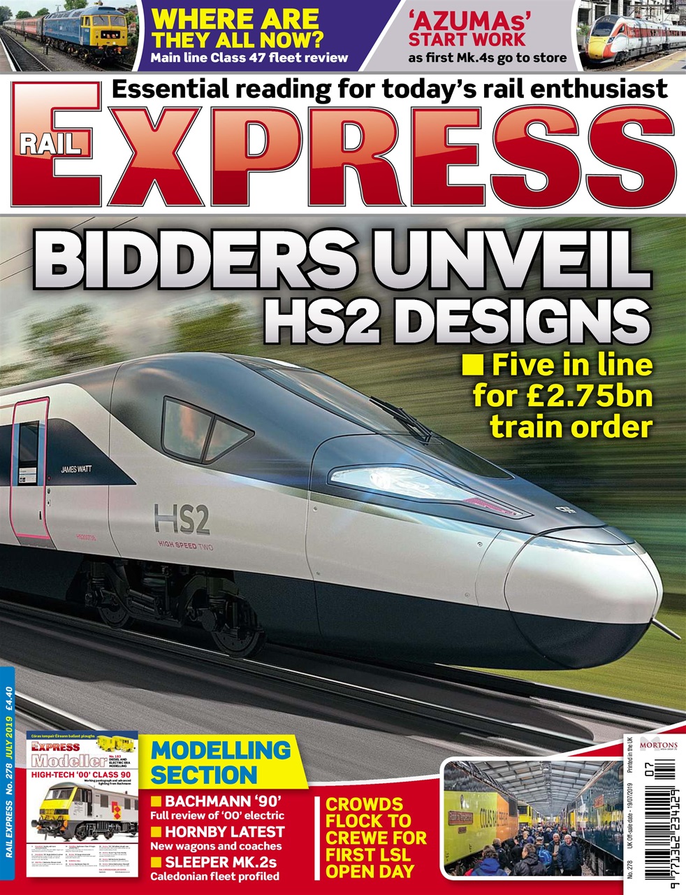 Rail Express Preview Pages