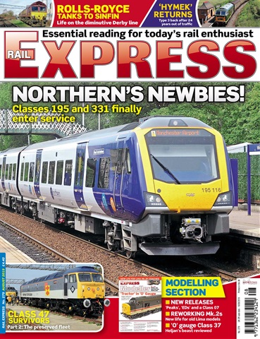 Rail Express issue 279 - August 2019