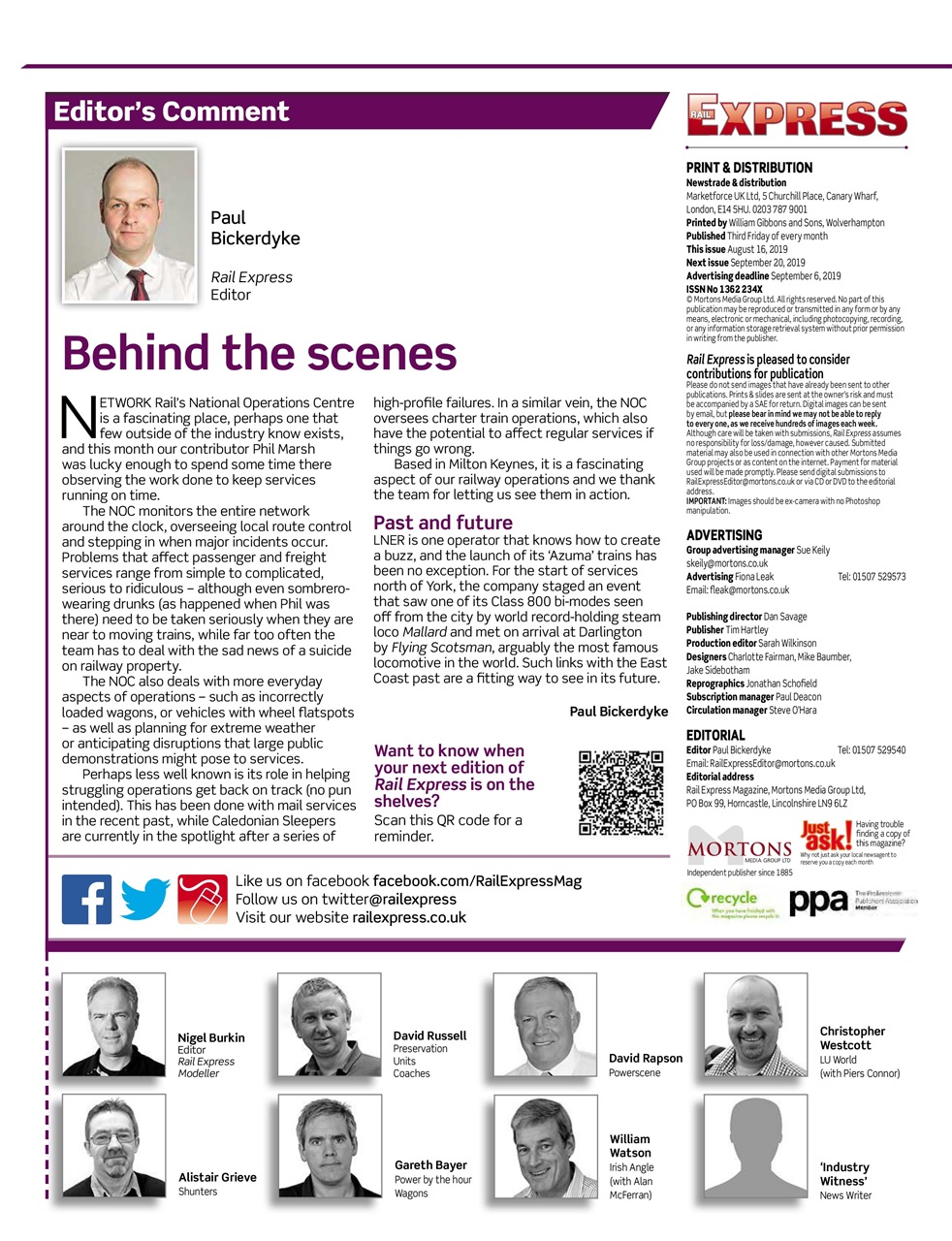 Rail Express Preview Pages