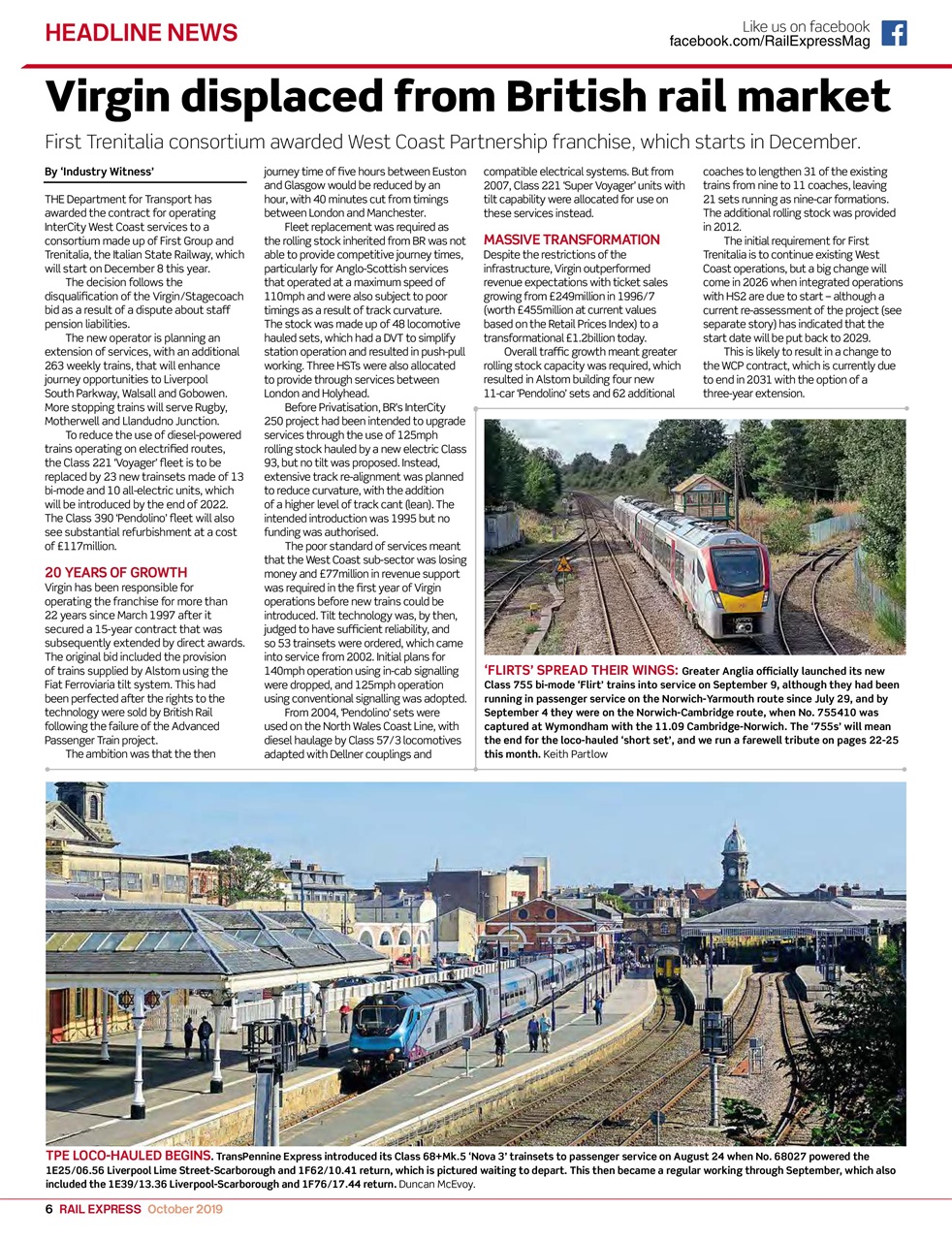 Rail Express Preview Pages