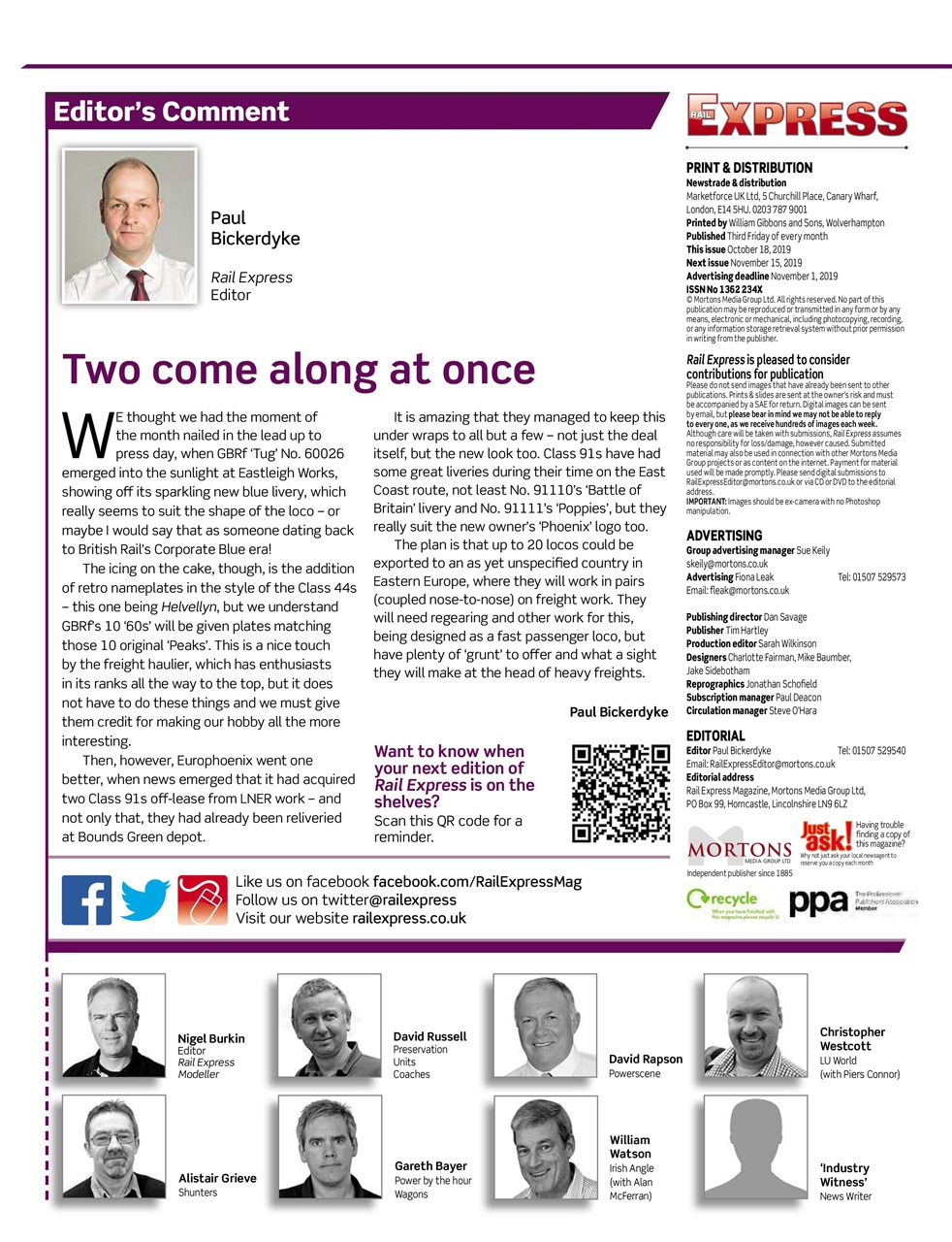 Rail Express Preview Pages