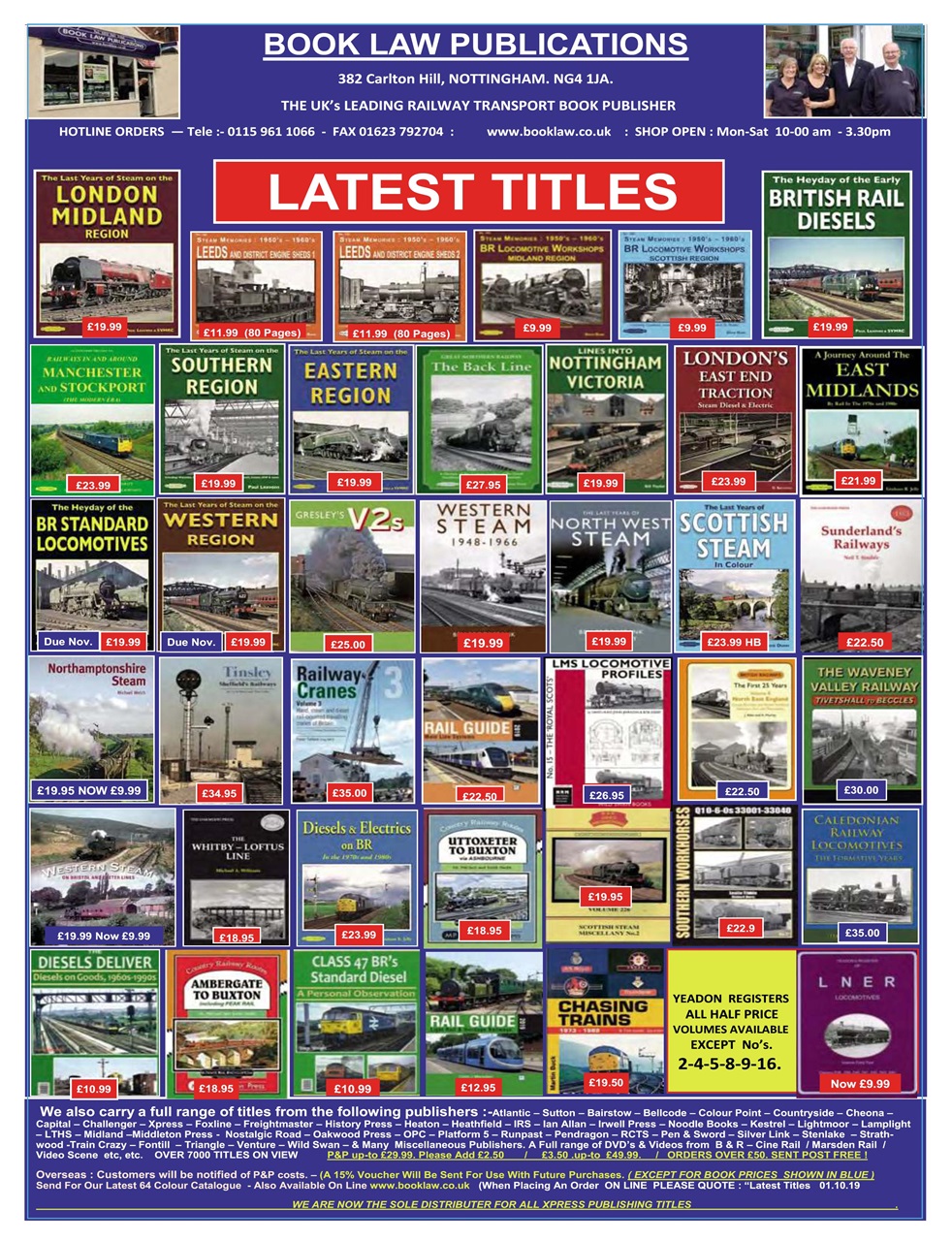 Rail Express Preview Pages