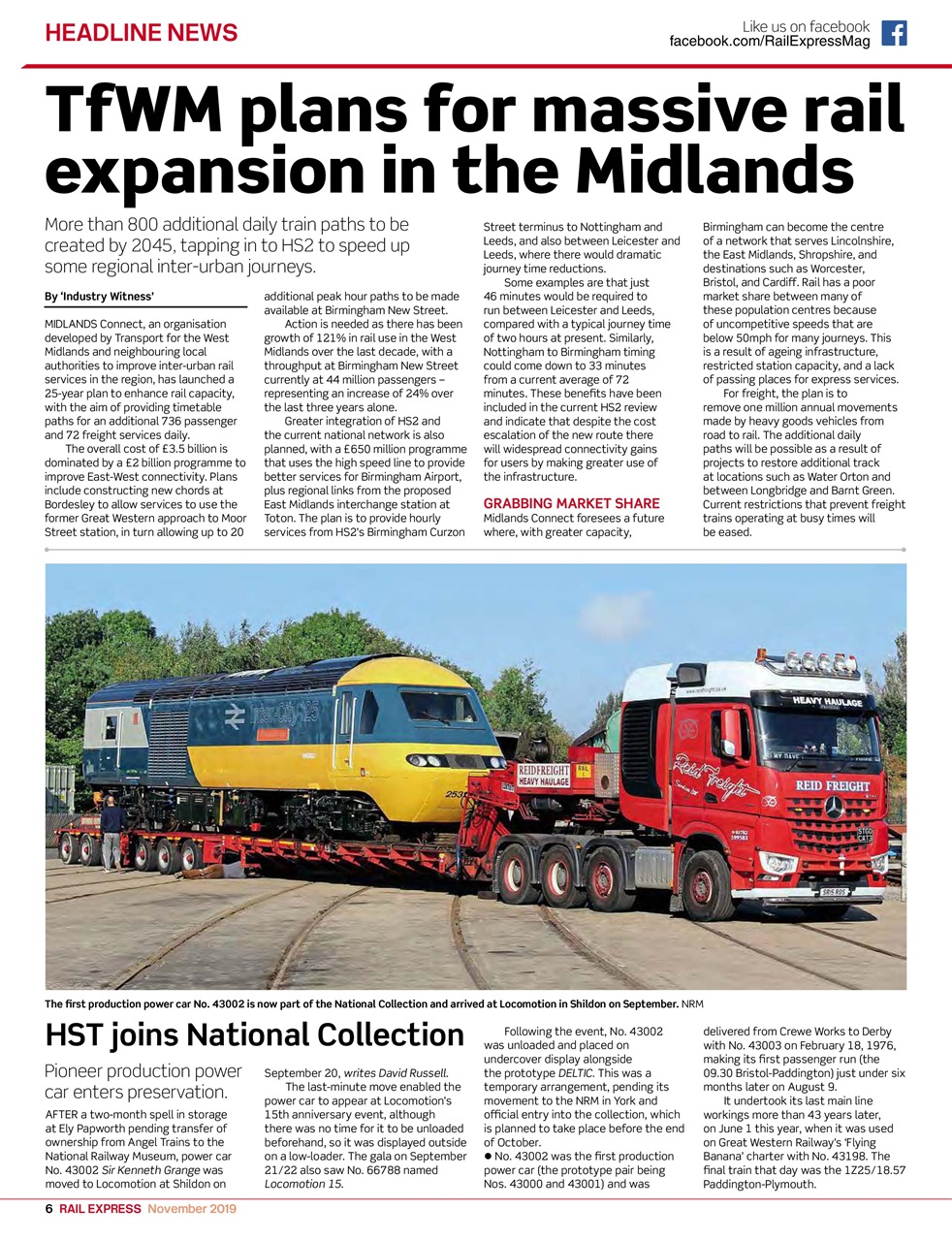 Rail Express Preview Pages