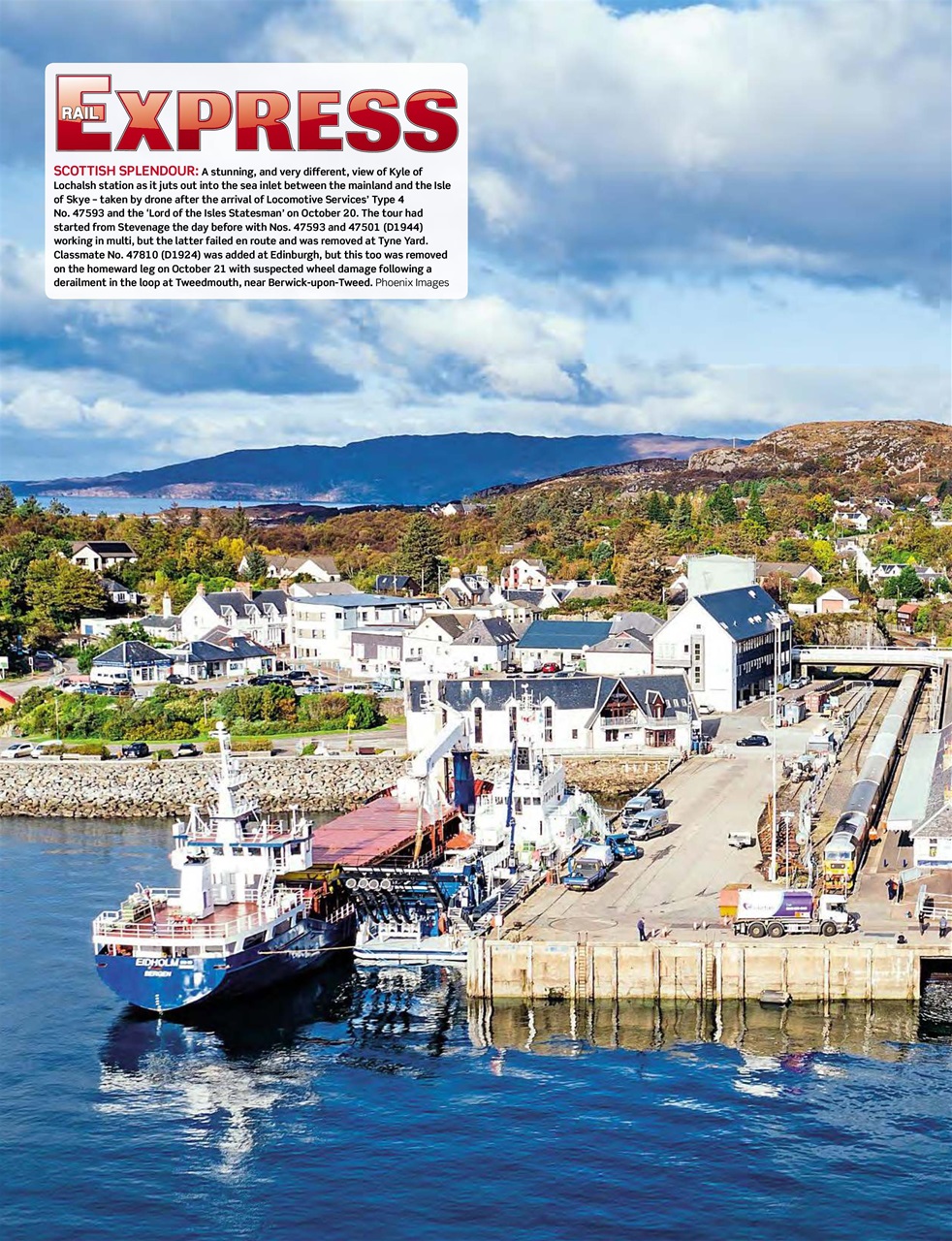 Rail Express Preview Pages