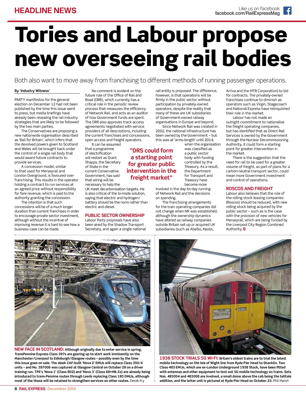 Rail Express Preview Pages