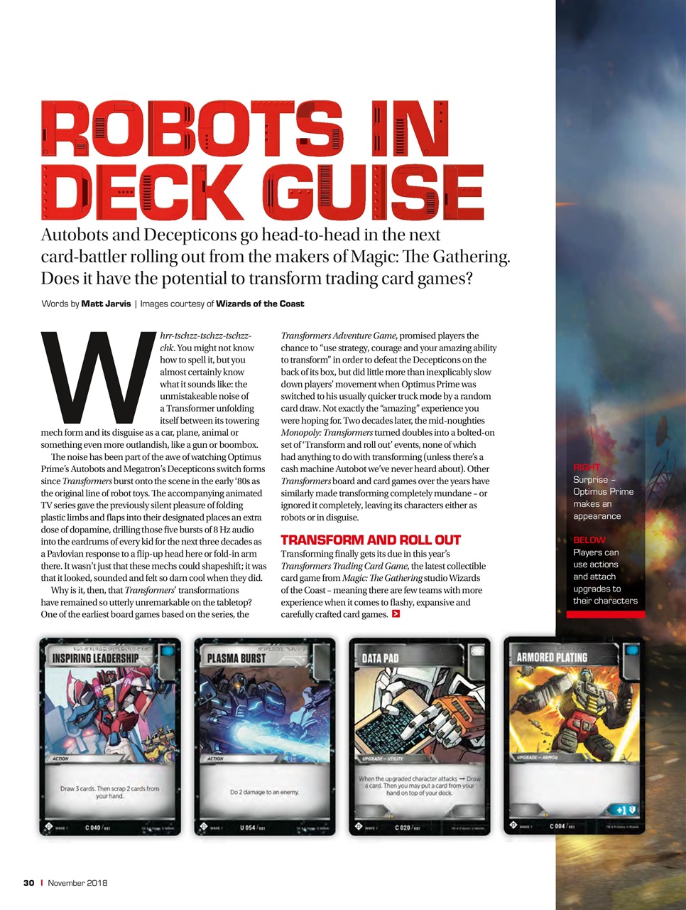 Tabletop Gaming Preview Pages