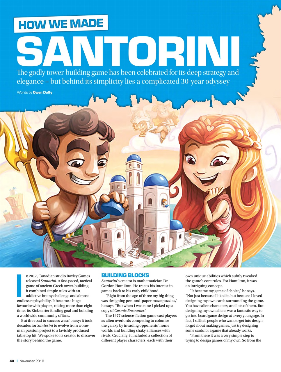 Tabletop Gaming Preview Pages