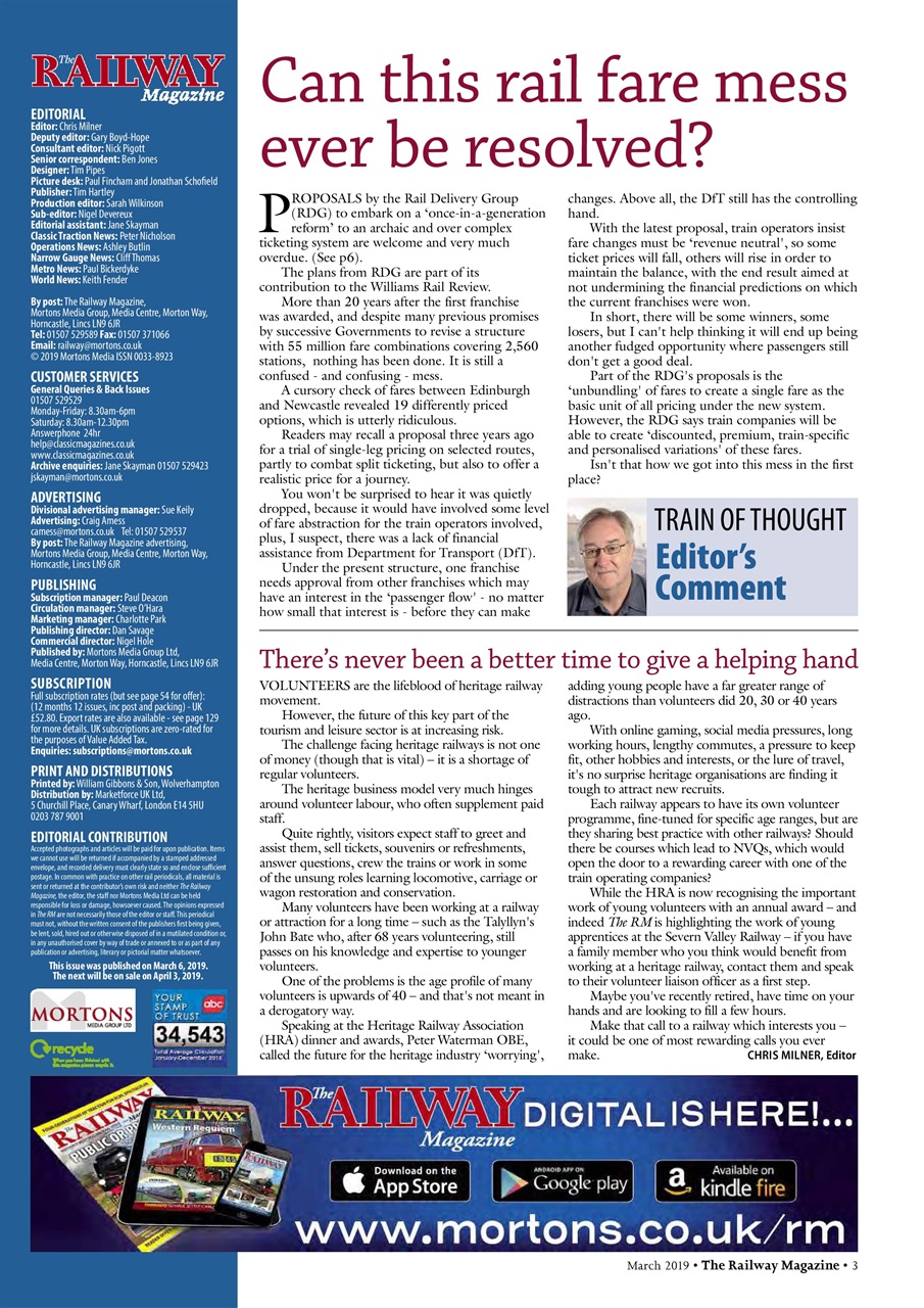 Railway Magazine Preview Pages