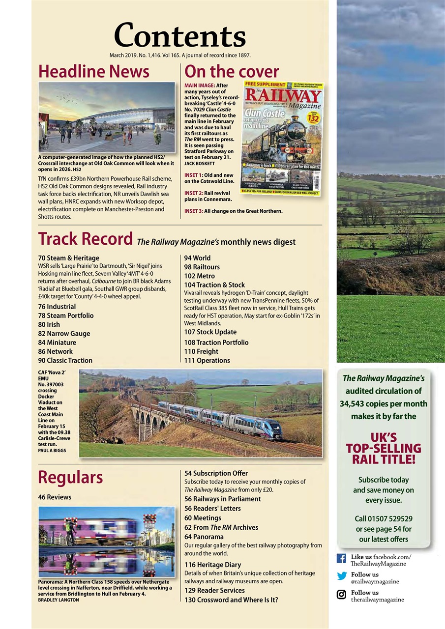 Railway Magazine Preview Pages